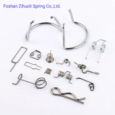 Kundenspezifische Verlängerung Springzigzag Spring Clip Wire Forming