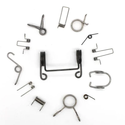 Benutzerdefinierte Down Light Spring Edelstahl 304 Verriegelung Torsionsfeder Mini Doppel Datum Flache Spirale Torsionsfeder