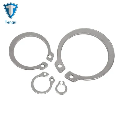 Hergestellt in China Edelstahl 304 Halteringe für BOHRUNG DIN471 DIN472 DIN6799 DIN983