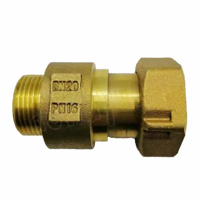 Inline-Rückschlagventil Messing, federbelastet, Inline für Wasserzähler Usa