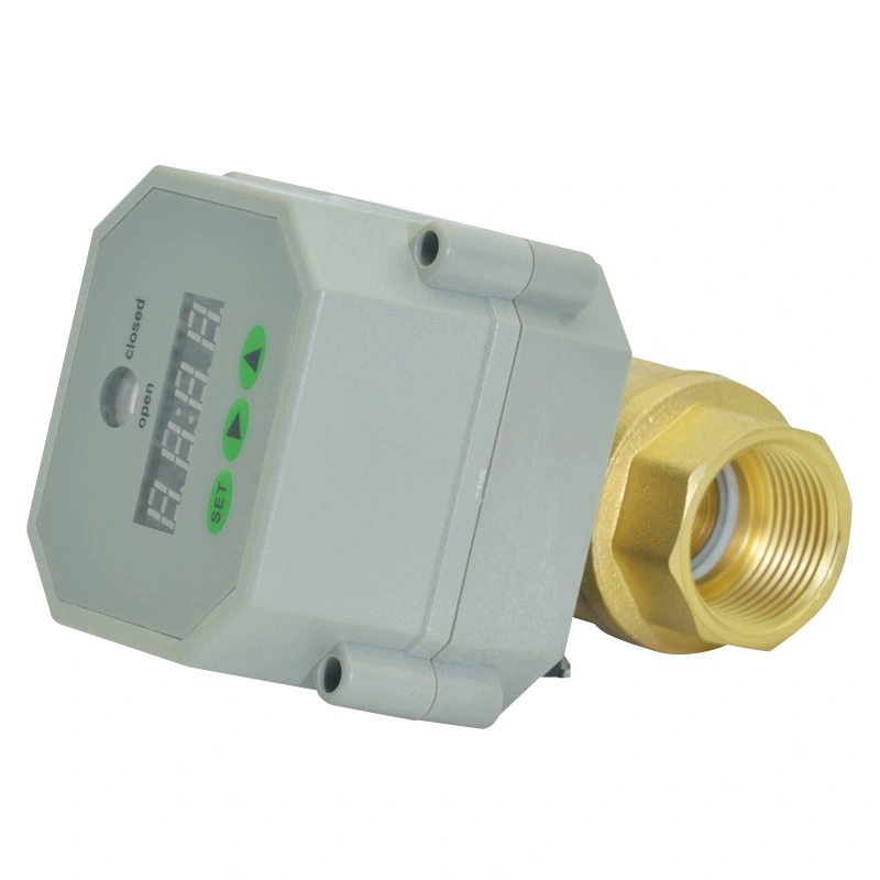 CE 2way Electric Timer Drain Brass Ball Valve