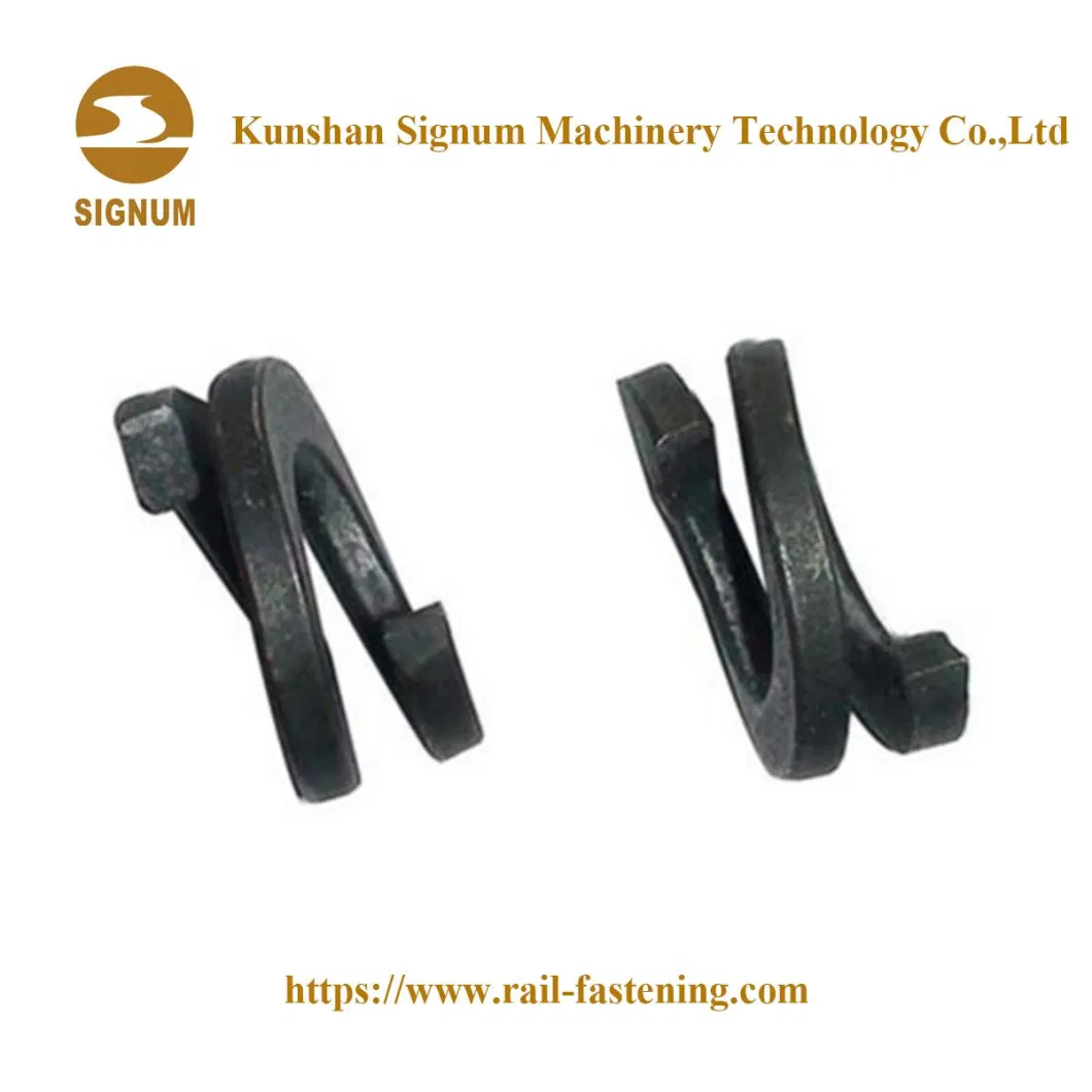 Double Coil Spring for Railroad Fasteners