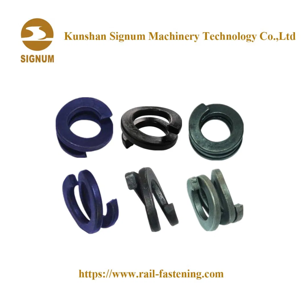 Double Coil Spring for Railroad Fasteners