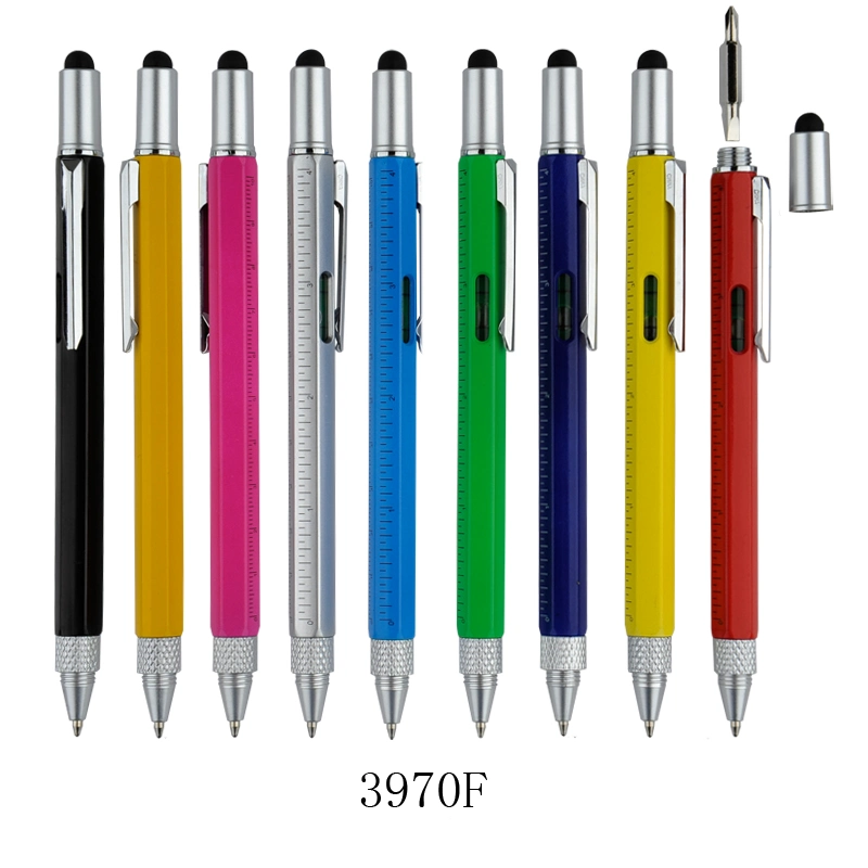 Wholesale Promotion Gift Logo Touch Screen Stylus Metal Aluminum Ballpoint Pen