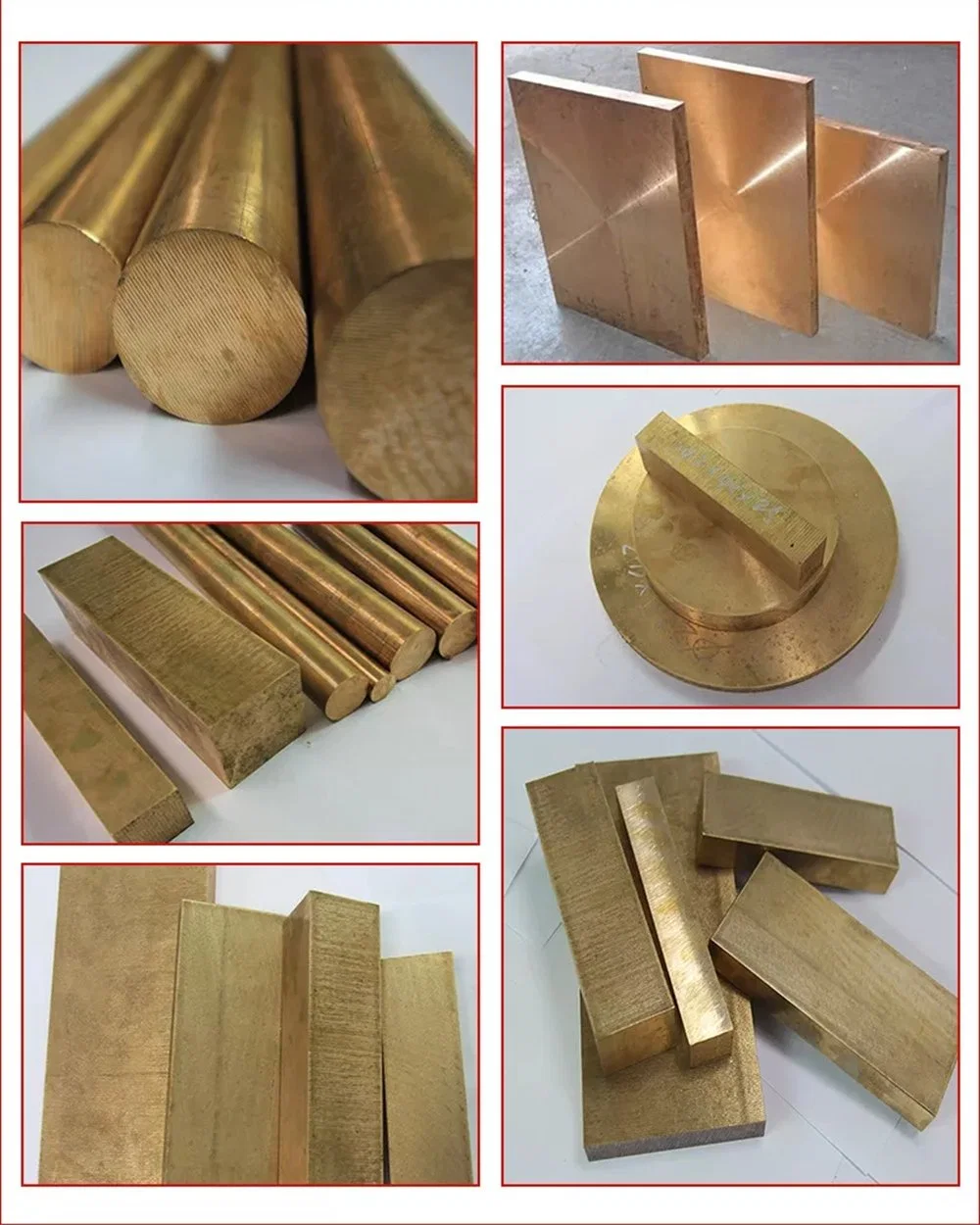 High Strength Spring Beryllium Copper Alloys Bar C17200 Beryllium Copper (AMS 4535) Copper Beryllium Rod