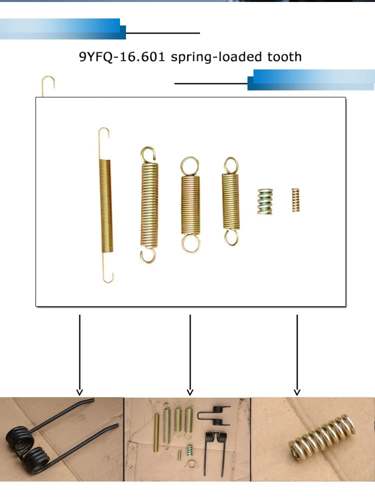 Hay Baler Flat Clip Titanium Stainless Steel Leaf Spring