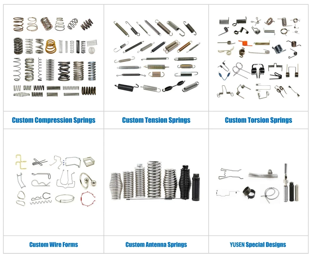 Customized 0.2-2.0mm Micro Small Compression Spring for Toy/Ball Pen/Keyboard/Switches