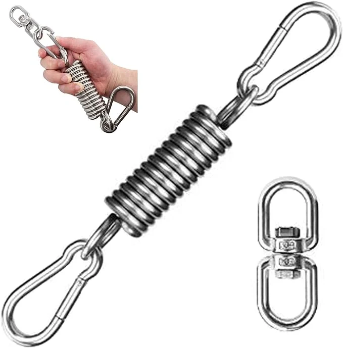 Stainless Steel Compression Tension Double Hook Stretching Spring for Mechanical Tension