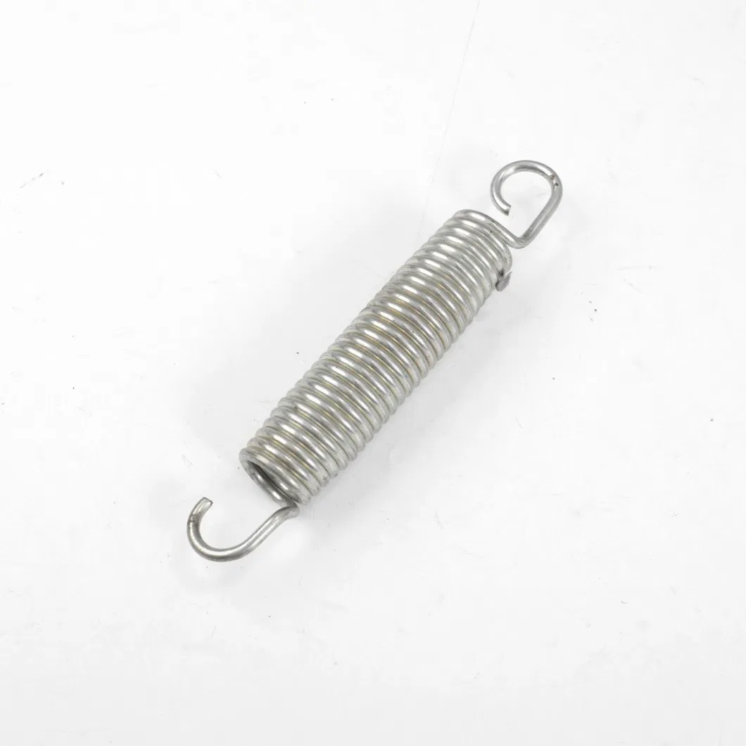 Stainless Steel Compression Tension Double Hook Stretching Spring for Mechanical Tension