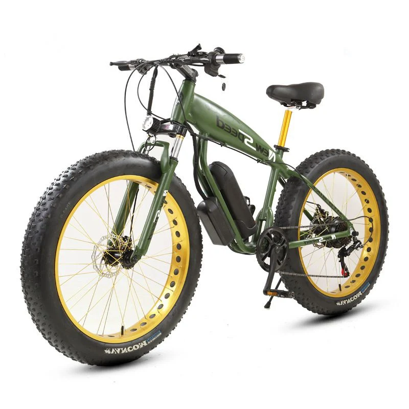 Source Factory Selling Explosive 26 Inch Electric Mountain Bike Snow Fat Tire Munition Shock Absorption off-Road Bike