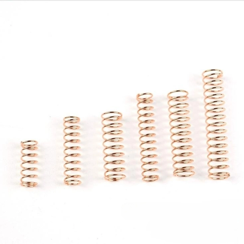 Copper Wire Spring Brass Spring Customized Compression Spring Torsion Spring Tower Spring