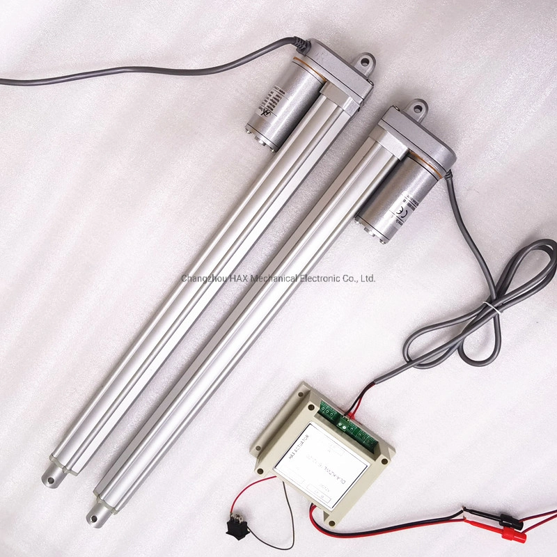 IP66 24V Heavy Duty Motor Lift Linear Actuator 400mm 500mm Stroke Electrical Motors with Wireless Remote Controller