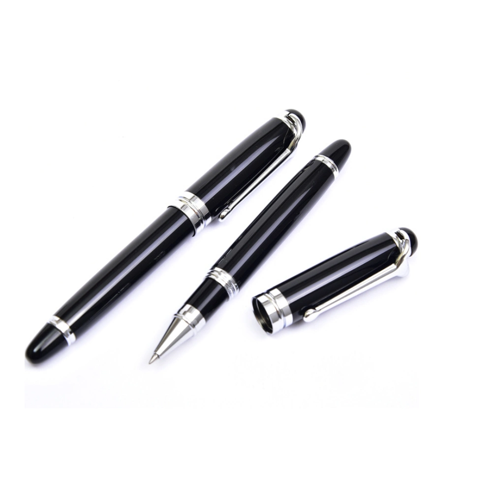 Wholesale Business Ball Pen Customized Metal Ballpoint Pen with Cap