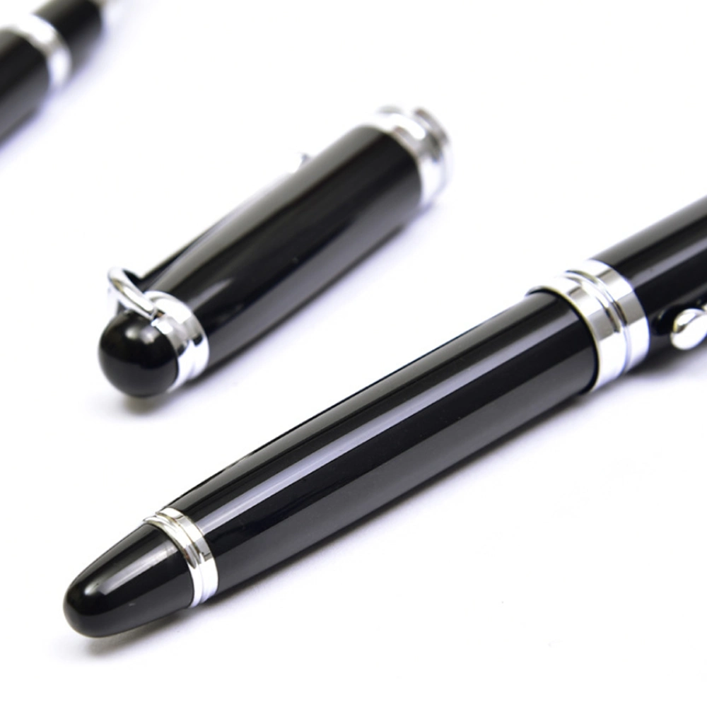 Wholesale Business Ball Pen Customized Metal Ballpoint Pen with Cap