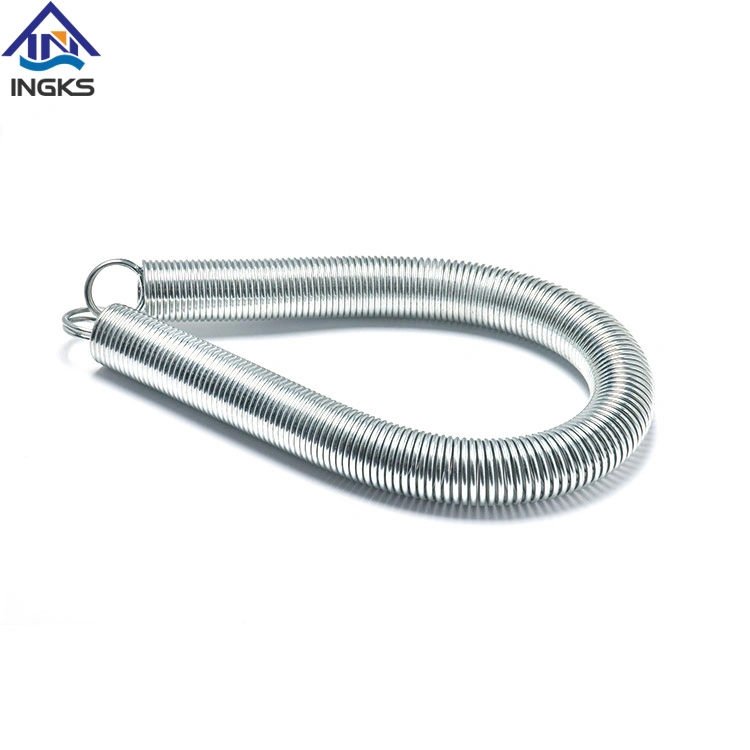 Zinc Plated Spring Steel Double Hook Tension Spring