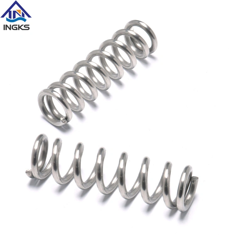 Heat Resistant Stainless Steel Alloy Steel Coil Flat Custom Compression Springs