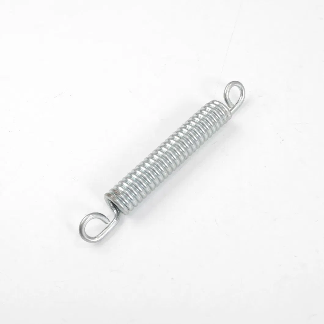 Stainless Steel Compression Tension Double Hook Stretching Spring for Mechanical Tension