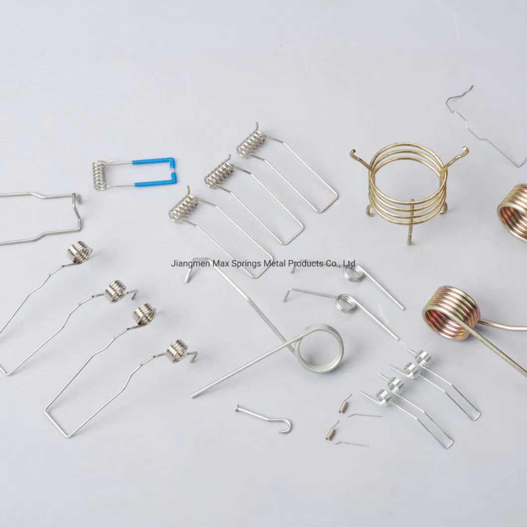 Customized Music Wire Metal Stainless Steel Double Torsion Spring