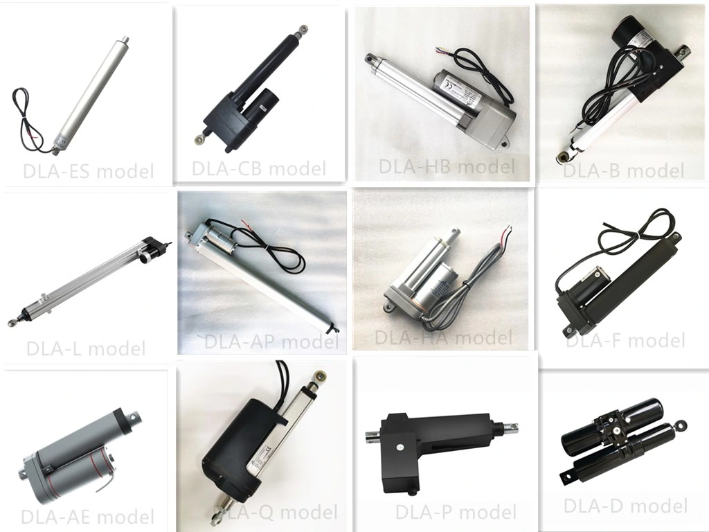 IP66 24V Heavy Duty Motor Lift Linear Actuator 400mm 500mm Stroke Electrical Motors with Wireless Remote Controller
