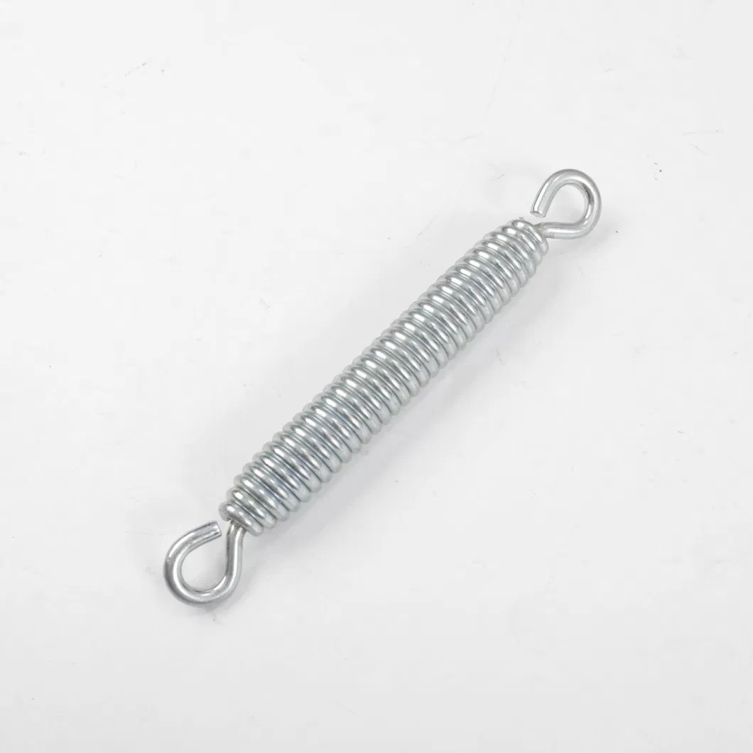 Stainless Steel Compression Tension Double Hook Stretching Spring for Mechanical Tension