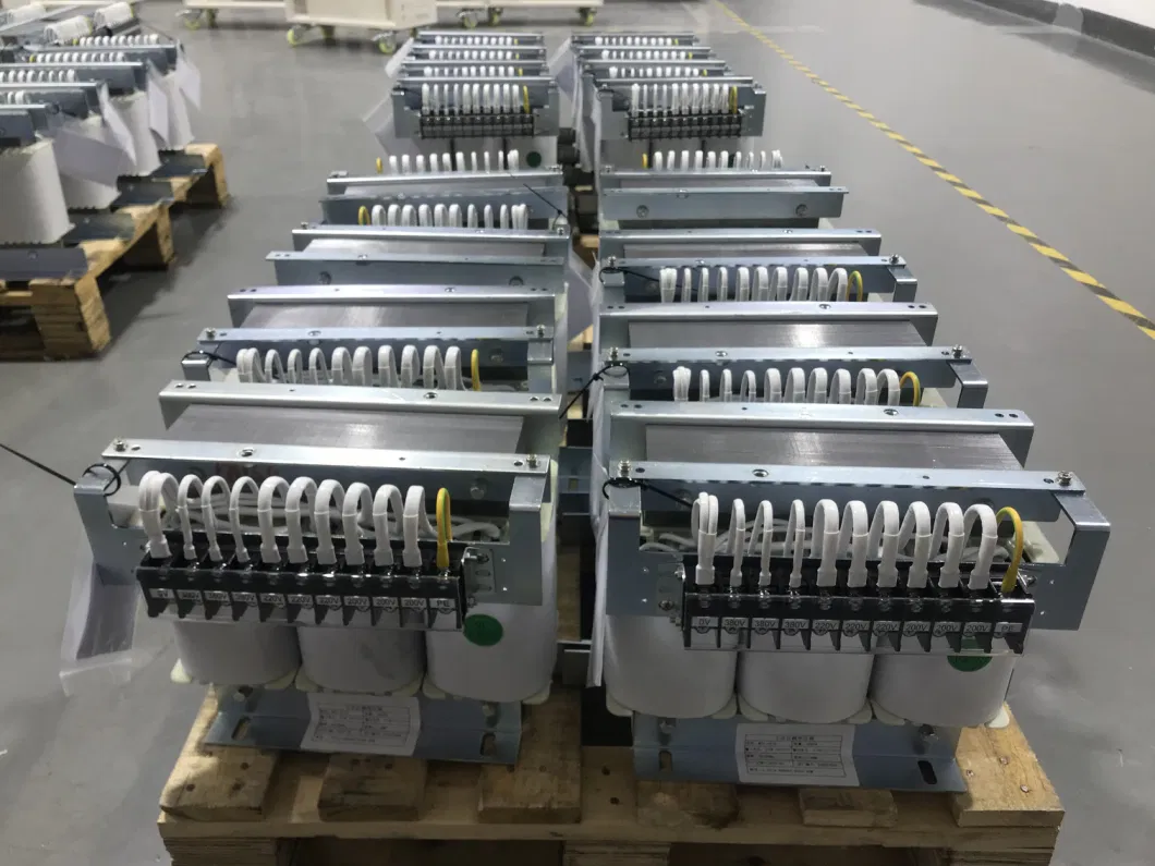 Lathe Inserted Voltage Converter Electrical Transformer IP00 3 Phase 10kVA 8kw for 440V/380V/220V/Customized Power with CE