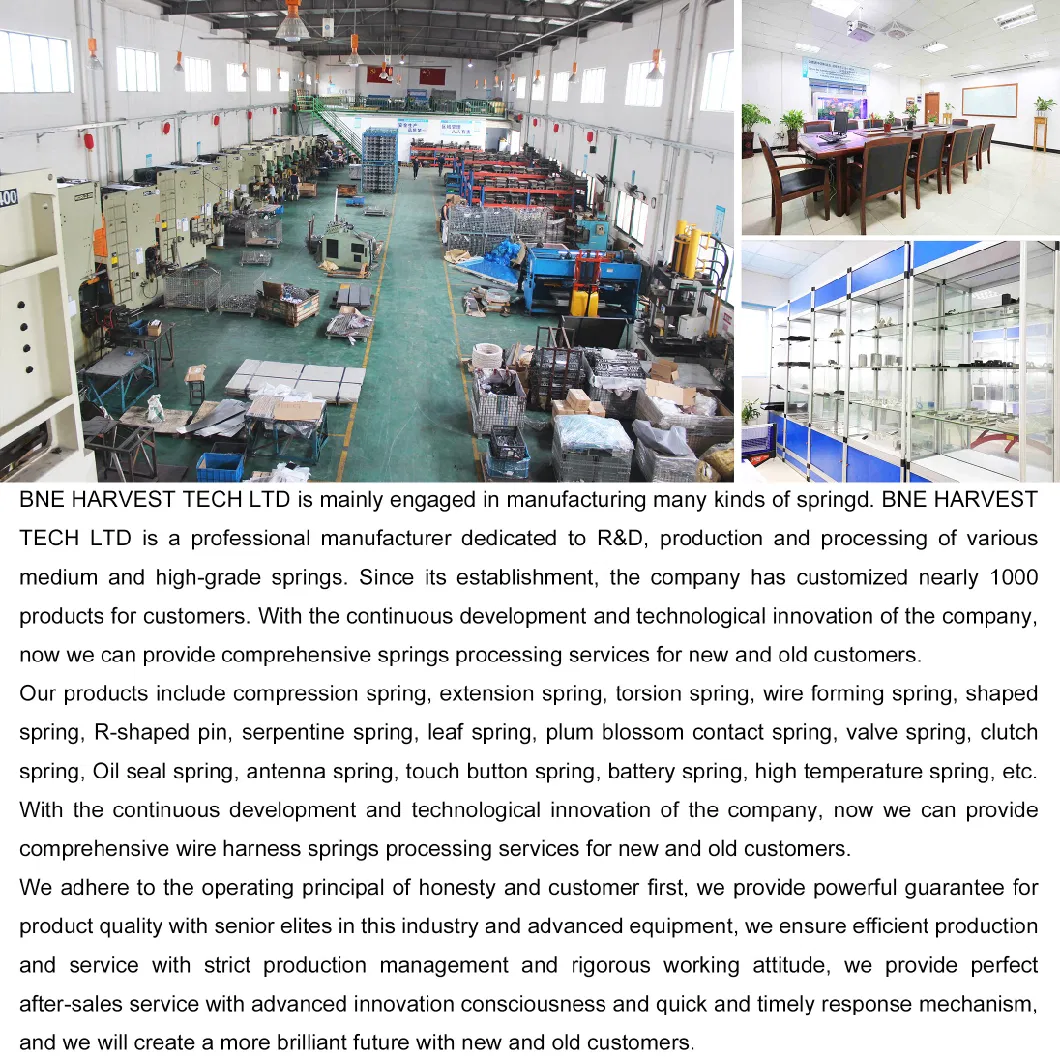 Factory Custom Processing Non-Standard Wire Diameter Compression Spring Electronic Mechanical Spring