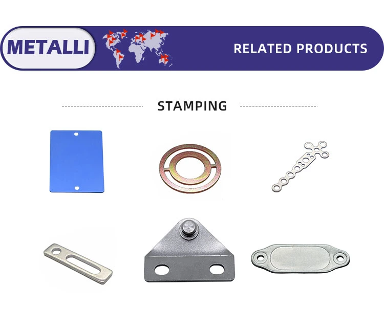 Custom Sheet Metal Parts Stainless Steel Pressing Component OEM Stamped Metal Parts