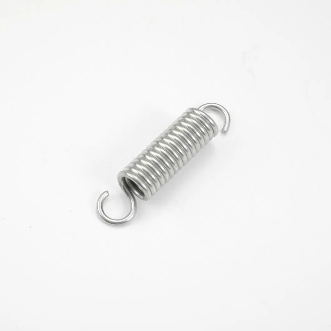 Stainless Steel Compression Tension Double Hook Stretching Spring for Mechanical Tension