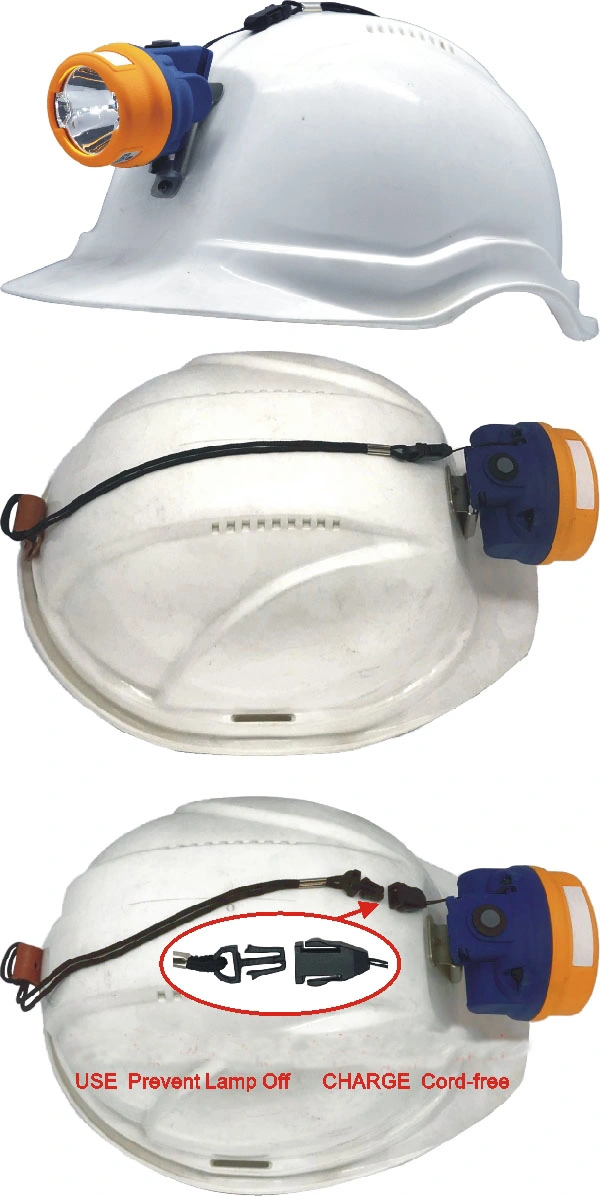 Kyky (T) Cordless Cap Lamp Head Lamp Caplamp Mining Lamp Underground Miner&prime;s Lamp Anti-Explosive