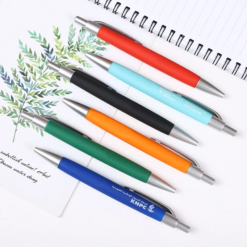 Stationery Ballpoint Latest Products in Market Office Supplies Ballpoint Logo Business Gift Custom Eraser Fountain Pen