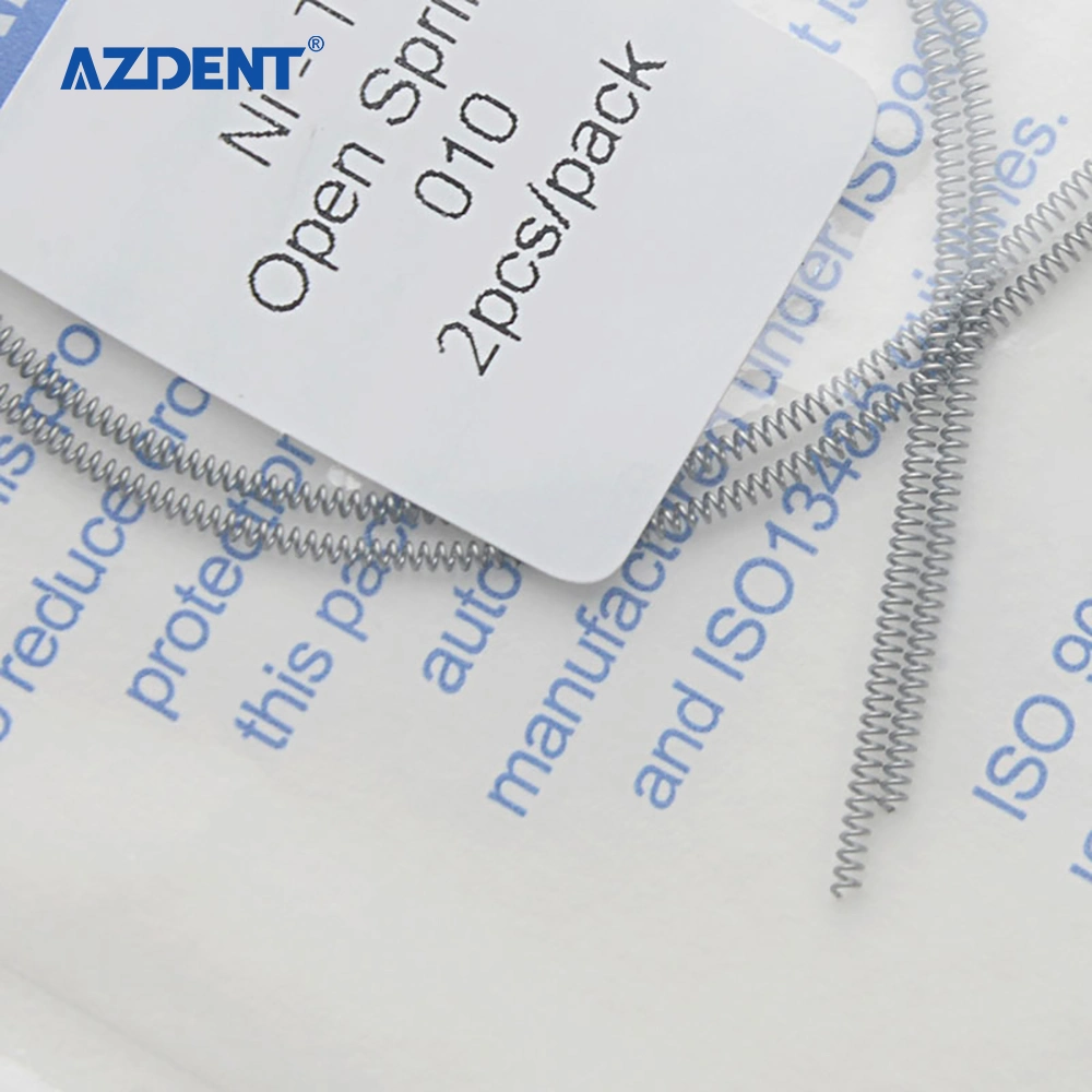 Azdent Dental Orthodontic 0.010*180mm Niti Open Coil Spring with CE