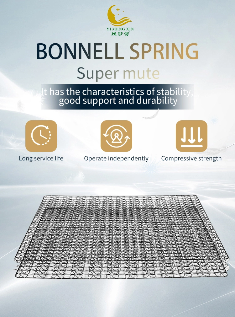 High Carbon Steel Wire Bonnell Continuous Coil Spring Can Flat Compress Package