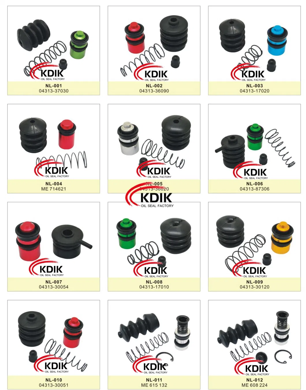 02.27.007 - Trucktec Automotive Repair Kit Clutch Master Cylinder