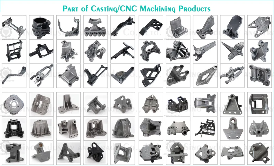 Precise Tractor/Trailer/Valve/Pump/Gearbox/Vehicle/Heavy Truck Support/Spring Bracket/Arm/Housing/Casing/Motor/Engine Gray/Grey/Ductile Iron Sand Casting Parts