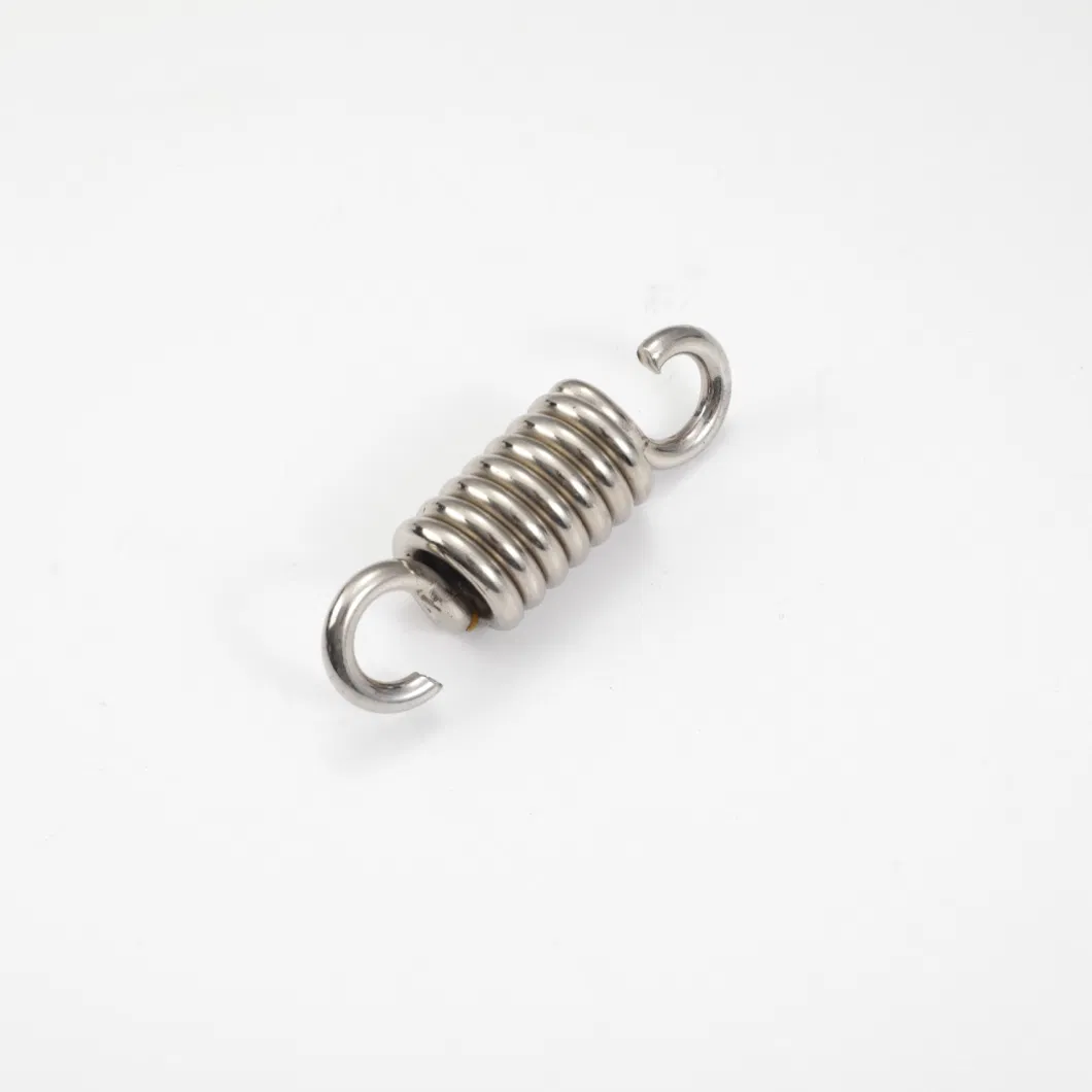 Stainless Steel Compression Tension Double Hook Stretching Spring for Mechanical Tension