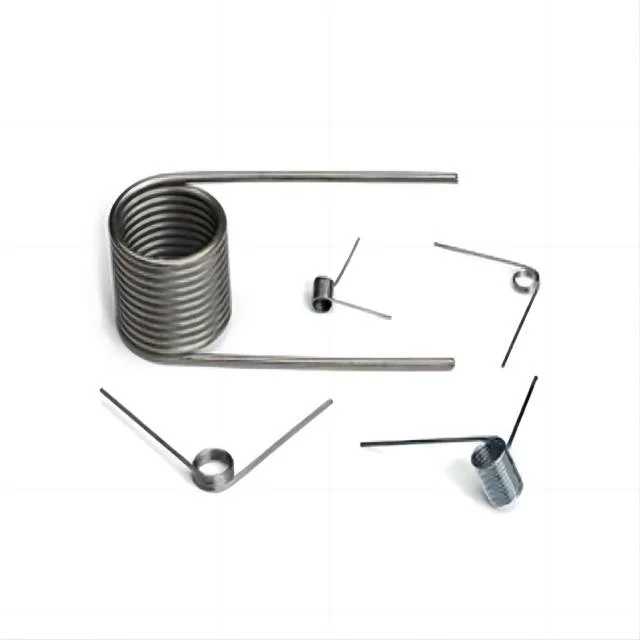 Custom Stainless Steel Shock-Absorbing Compression Spring Double Hook Tension Spring Electroplated Torsion Spring