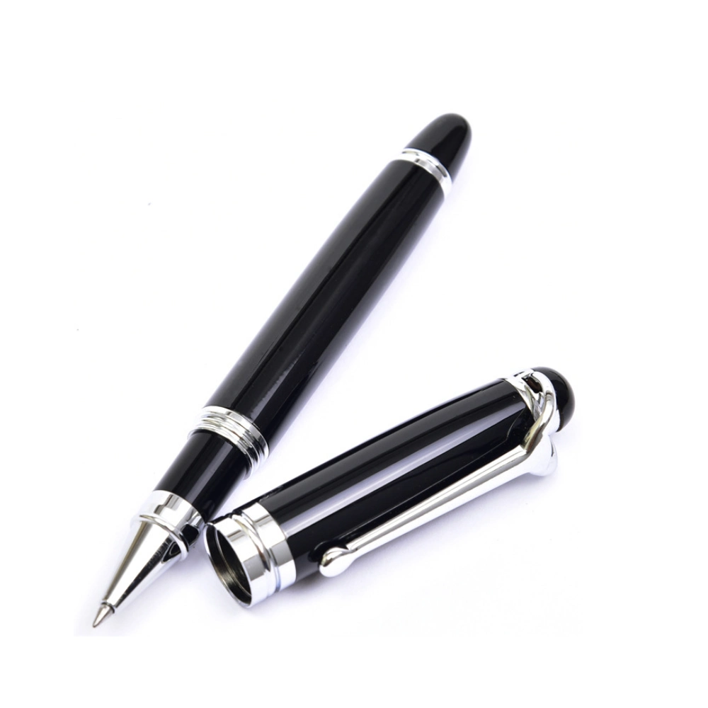 Wholesale Business Ball Pen Customized Metal Ballpoint Pen with Cap