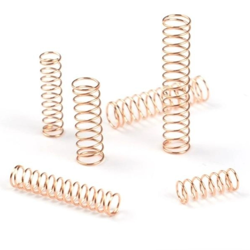 Copper Wire Spring Brass Spring Customized Compression Spring Torsion Spring Tower Spring