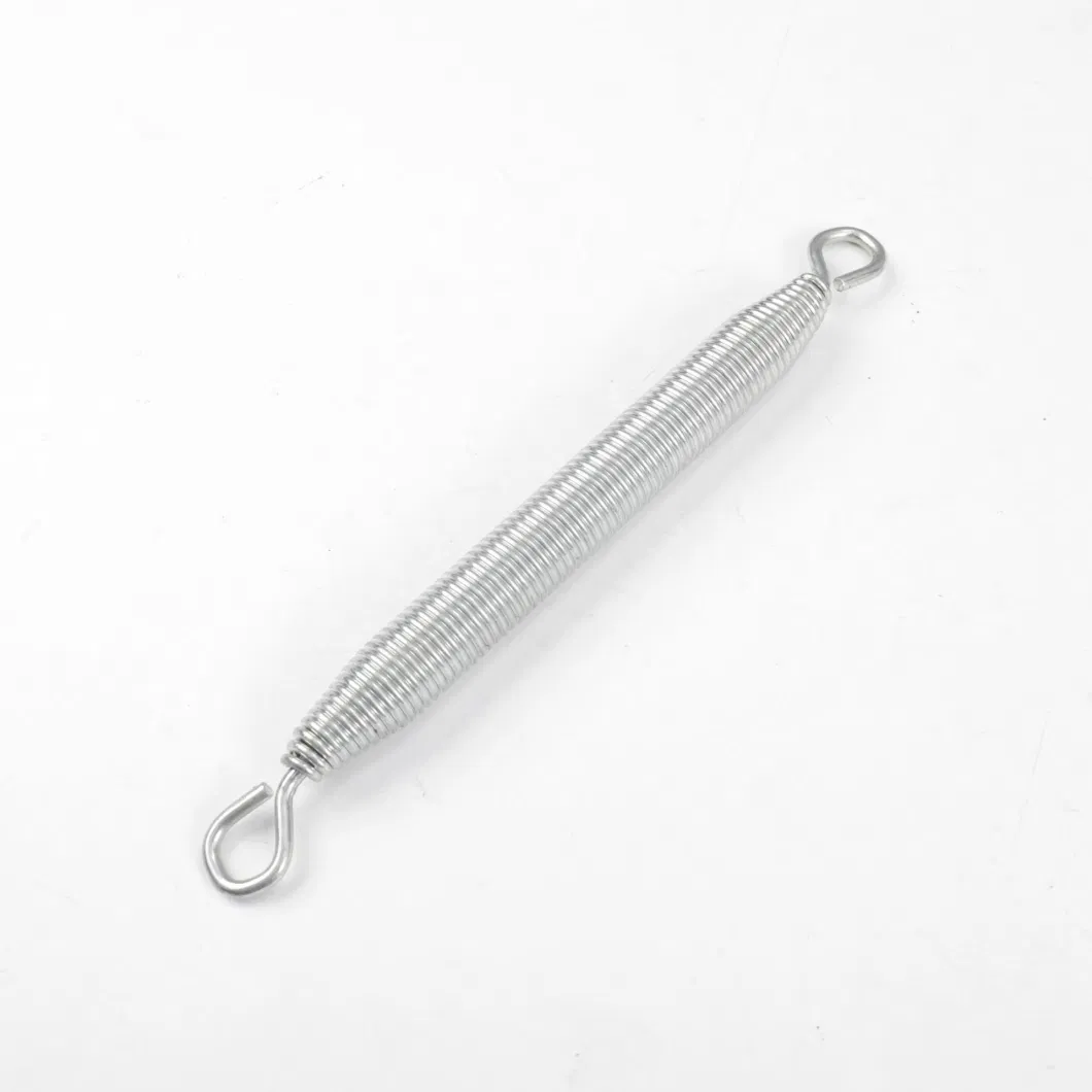 Stainless Steel Compression Tension Double Hook Stretching Spring for Mechanical Tension