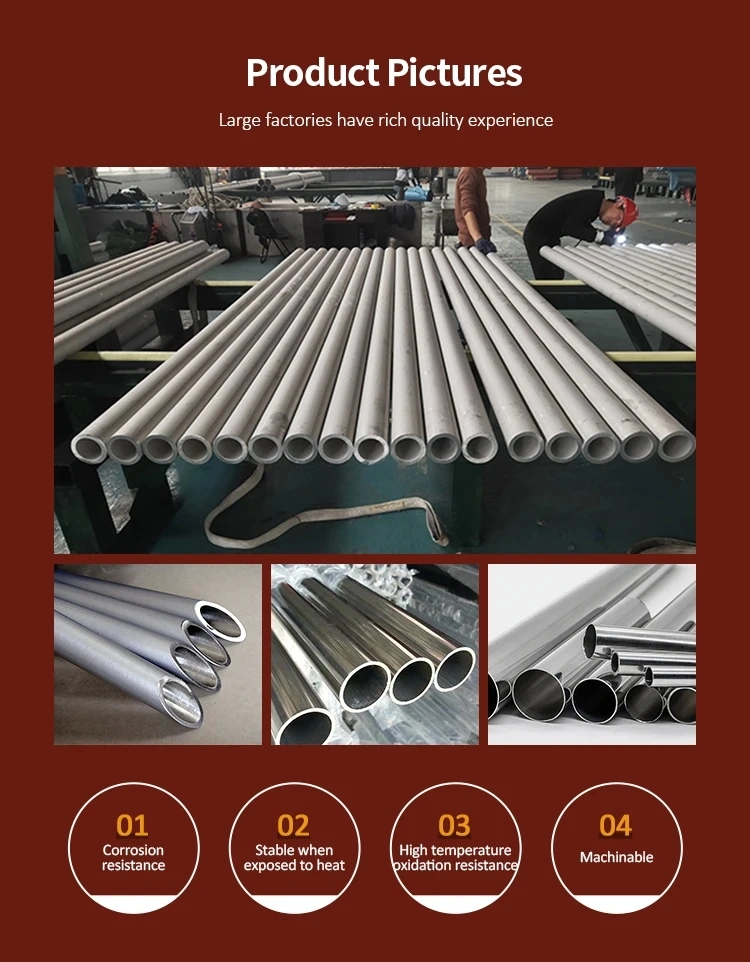 430 30mm Hot Rolled Large Diameter Thin Wall Bright Stainless Steel Seamless Pipe Welded Tube