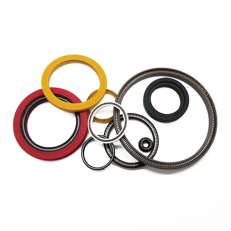 High-Quality Inner Surface Spring Energized Seal Ddopts PTFE Material Spring Seal Ring