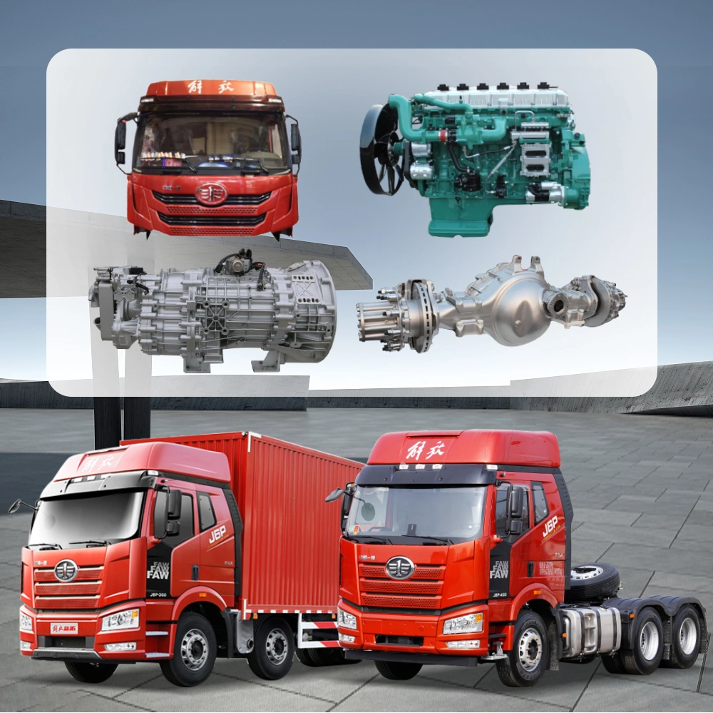 FAW Jiefang Truck Spare Parts Weichai Yuchai Engine Parts /Cabin /Axle/ Gearbox/ Chassis Parts Light Combination Switch