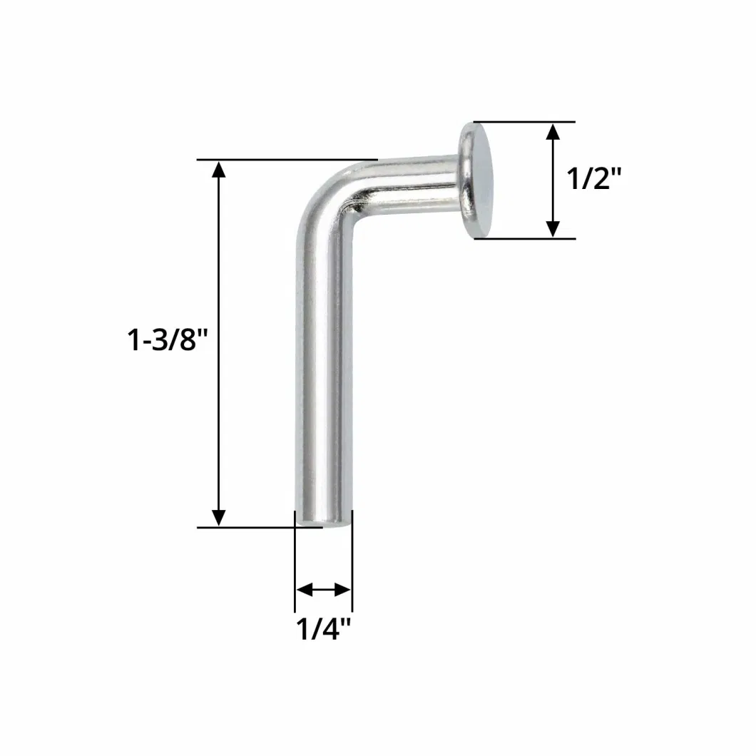 Pallet Rack Drop Safety Pin Power Rack Universal Drop J Clip Round