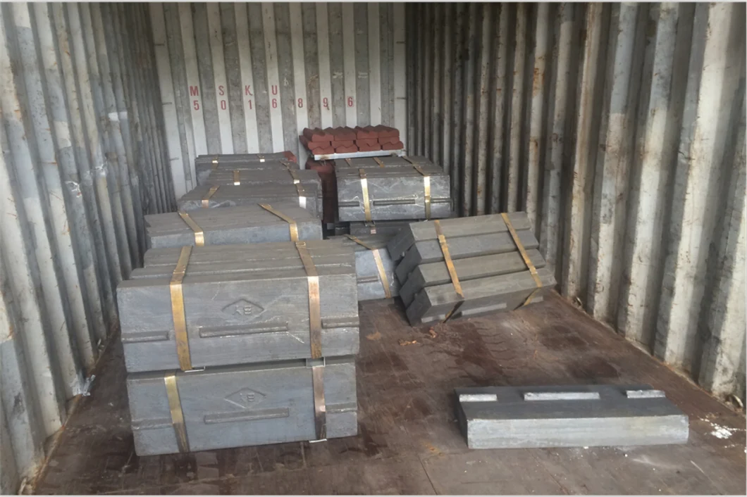 Jaw Crusher Parts Jaw Plate, Toggle Plate, Spring