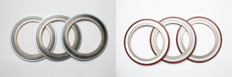 Graphite Epoxy Coated Spiral Wound Flange Gasket with ISO Certification