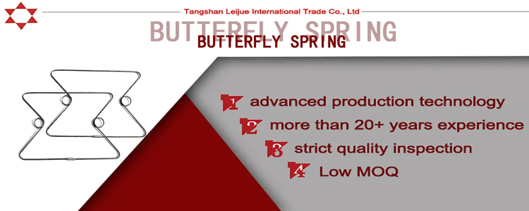 Butterfly Type Components New Design Mattress Support Spring