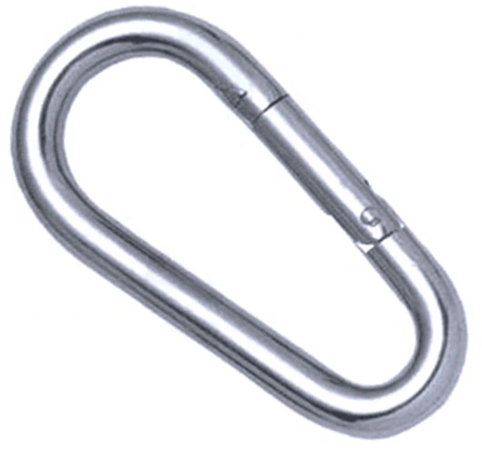 Spring Carabiner DIN5299 Form B Egg Type Steel Snap Hook