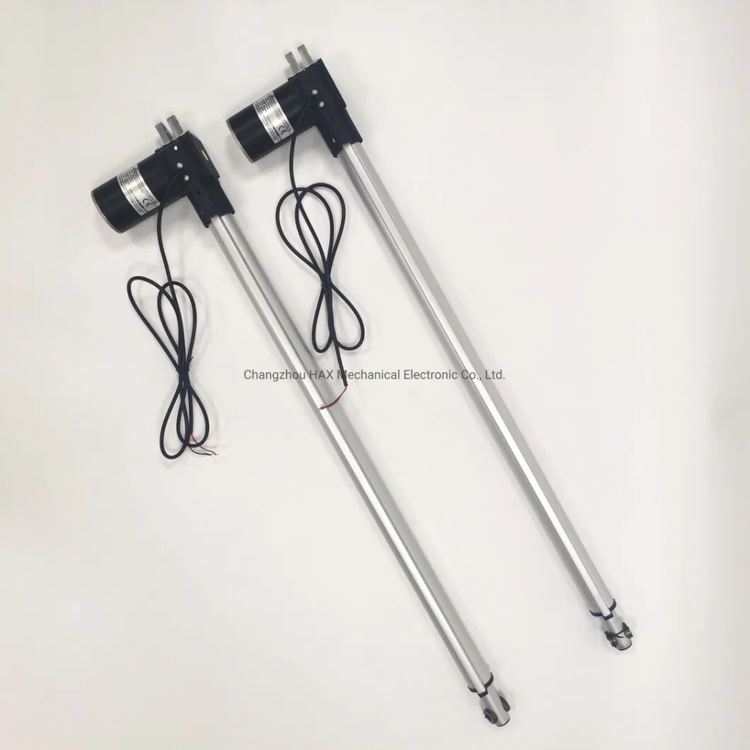 DC24V 12V 36V Electric Push Rod Electromagnetic Linear Actuator Adjusted Speed 100mm Stroke 5000n Load