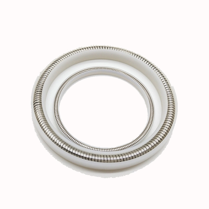 PTFE/UHMWPE/Peek Spring Energized Hydraulic Oil Seal Ring Spring Seal