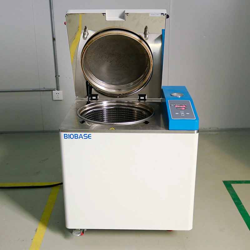 Biobase Stainless Steel Autoclave High Pressure Steam Autoclave with 2 Free Sterilize Baskets
